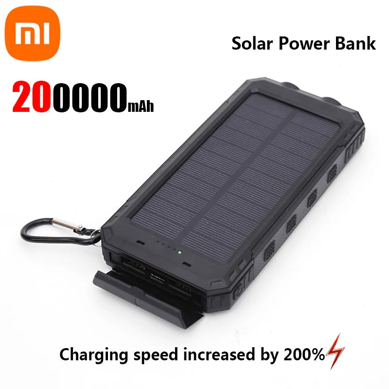 Solar Power Bank Portable Large Capacity